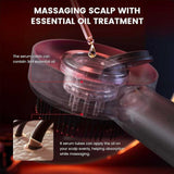 Scalp Massager Brush (Red)